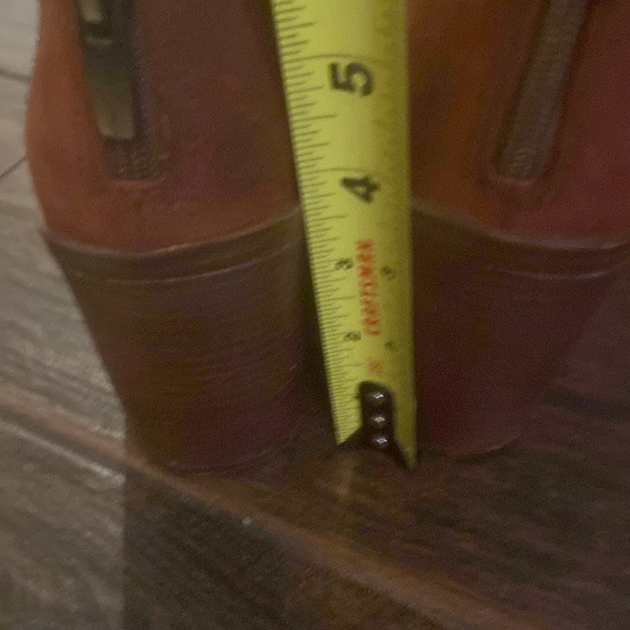 Vince Camuto Welland cognac brown tan bootied - Picture 7 of 9